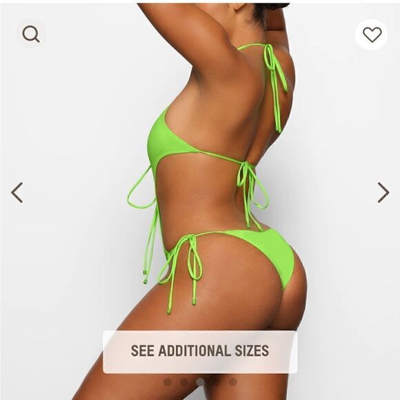 NWT skims Swim lace up monokini L - Picture 4 of 5